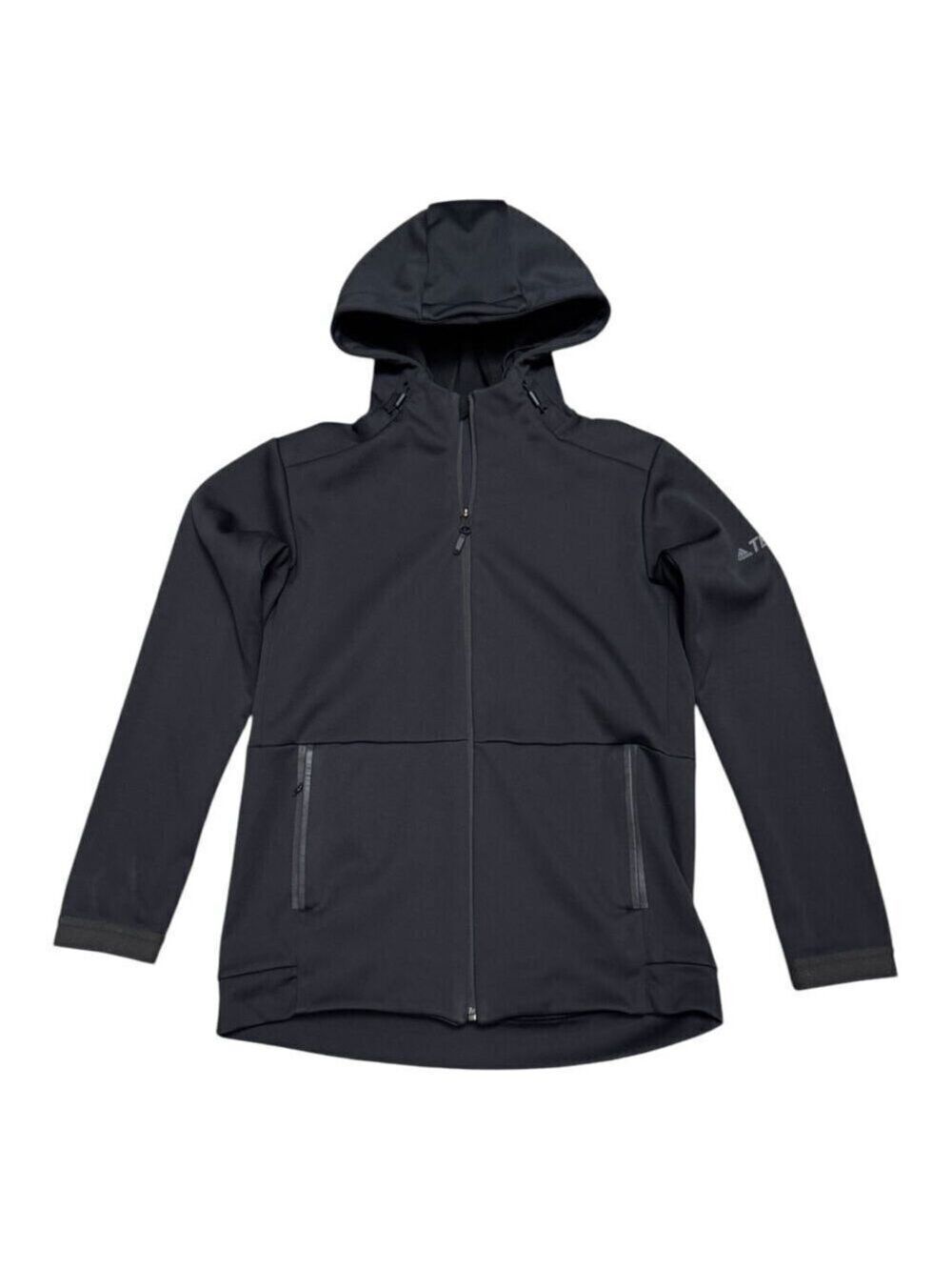 ADIDAS TERREX Shell Waterproof Shacket Outdoor Hiking Black Jacket Womens Medium